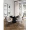 Manhattan Comfort Round Dining Set of 7, 59.05 in L, American Solid Ash Wood, Black and Wheat 6-DT05DC052-WT - alternate 1